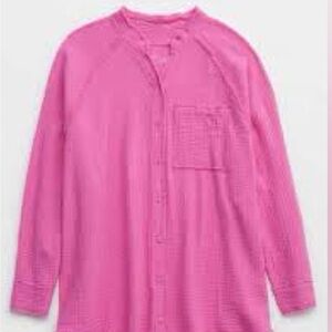 Aerie Gauzy Coverup Top Pool To Party